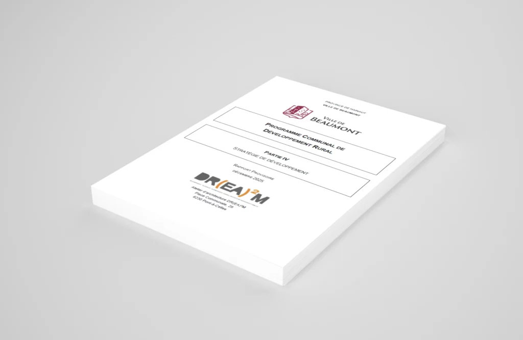 Couverture du document relatif à la partie 4 du PCDR de Beaumont