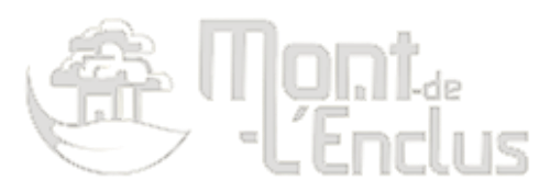 Logo de Mont-de-l'Enclus blanc