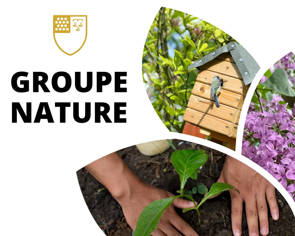 image de nature avec texte "groupe nature"