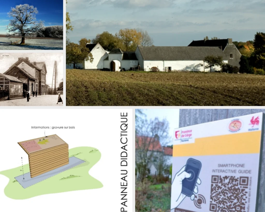 5 photos montrant le patrimoine perweziens